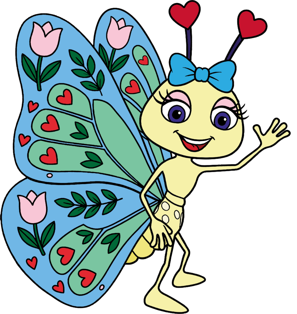 Serenity Butterfly waving hello