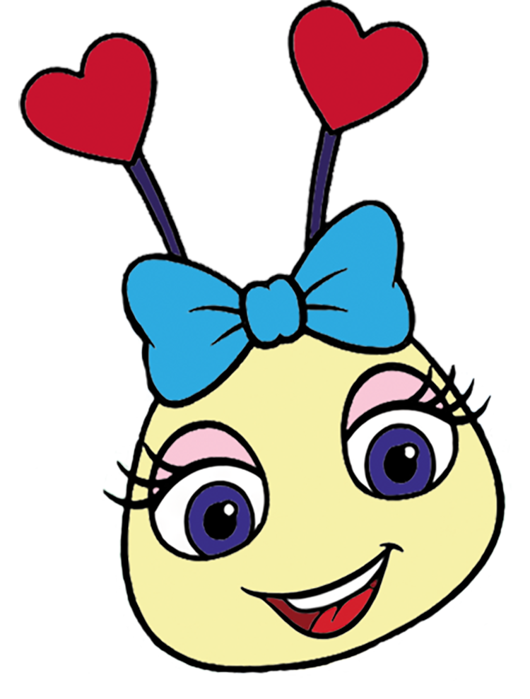 Serenity Butterfly head only, mascot of Serenity Coloring